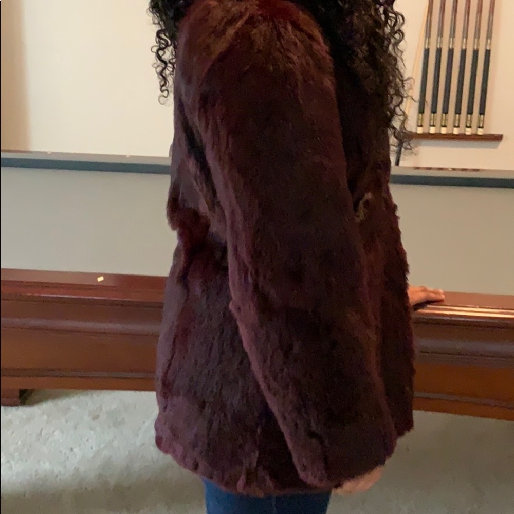 Genuine Rabbit fur coat